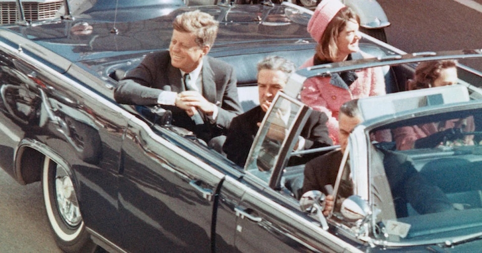 President John F Kennedy was killed while driving through Dallas in 1963