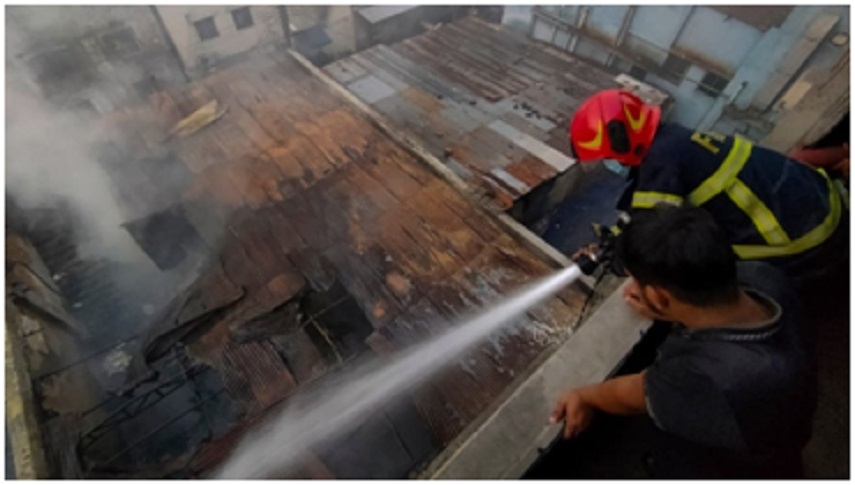 16 Killed In Fire At Garment Factory 