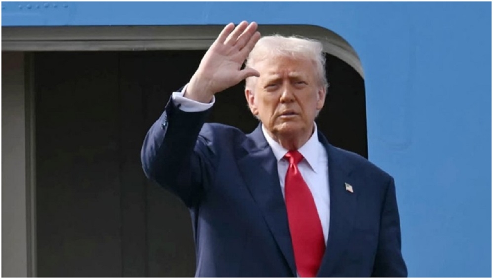 New York US President Donald Trump 