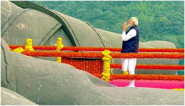 PM Modi Pays Tribute To Sardar Patel On Rashtriya Ekta