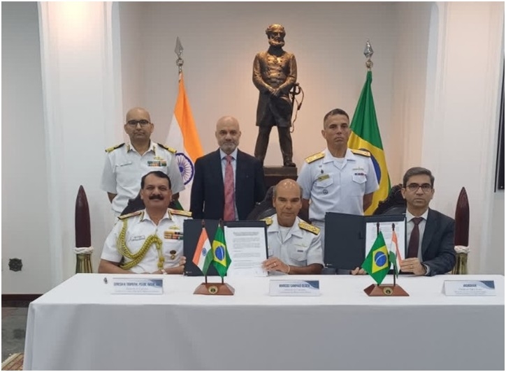 India-Brazil Sign MoU For Scorpene-Class Submarines Maintenance
