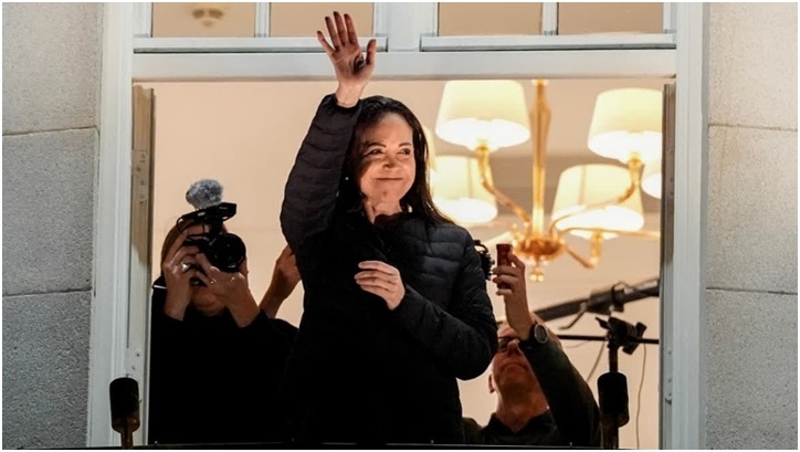 Opposition Leader Machado Reappears As Nobel Laureate Opposition Leader Machado Reappears As Nobel Laureate