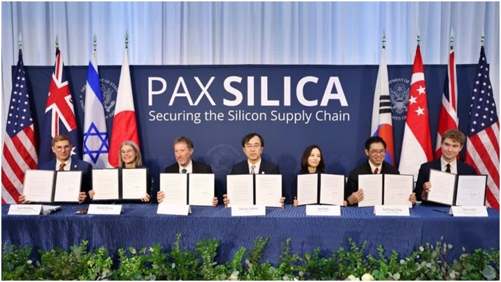 US Announces New Pax Silica Initiative With 8 Nations