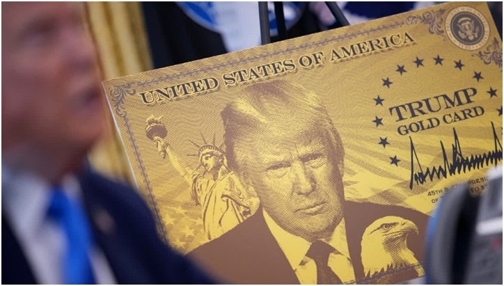 trump gold card