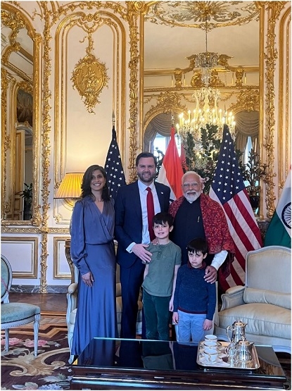 PM Modi attends US Vice President JD Vanc