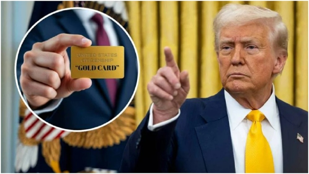 Donald Trump Unveils 5 Million Gold Card