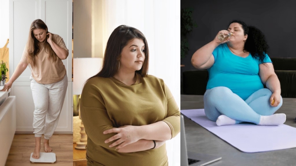 women gain weight