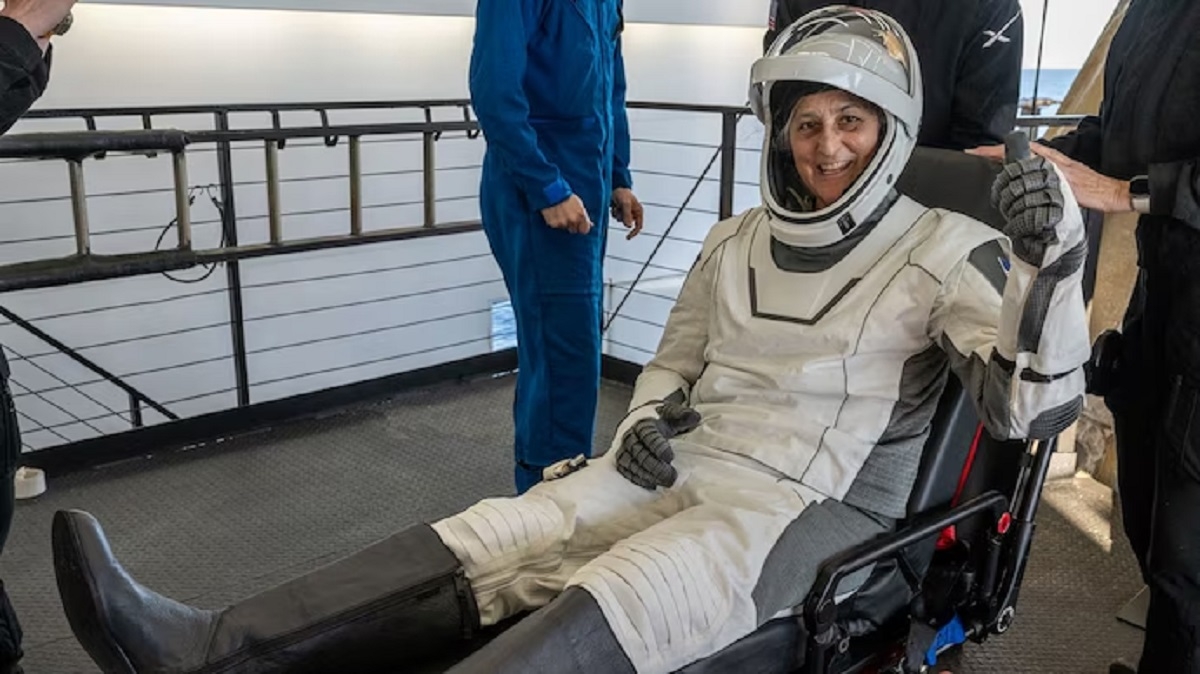 Astronauts Sunita Williams