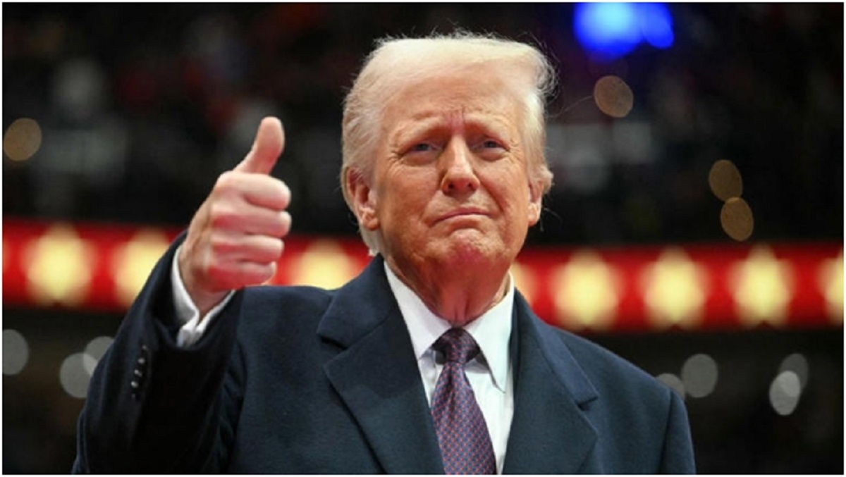 Trump stands by tariff policy amid market jitters