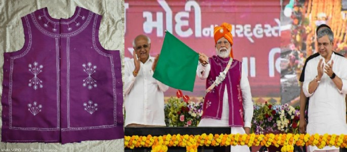 Dahod Welcomes PM Modi In Tribal Tradition; Artisan Raced Against Time To Make Jhooladi