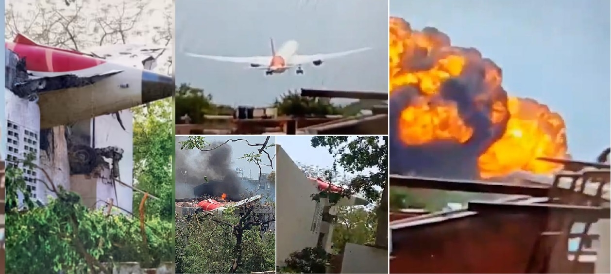 Air India flight to London Crash with 242