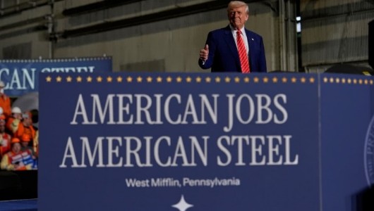 Trump Tells US Steelworkers He’s Going To Double Tariffs On Foreign Steel To 50 Per Cent