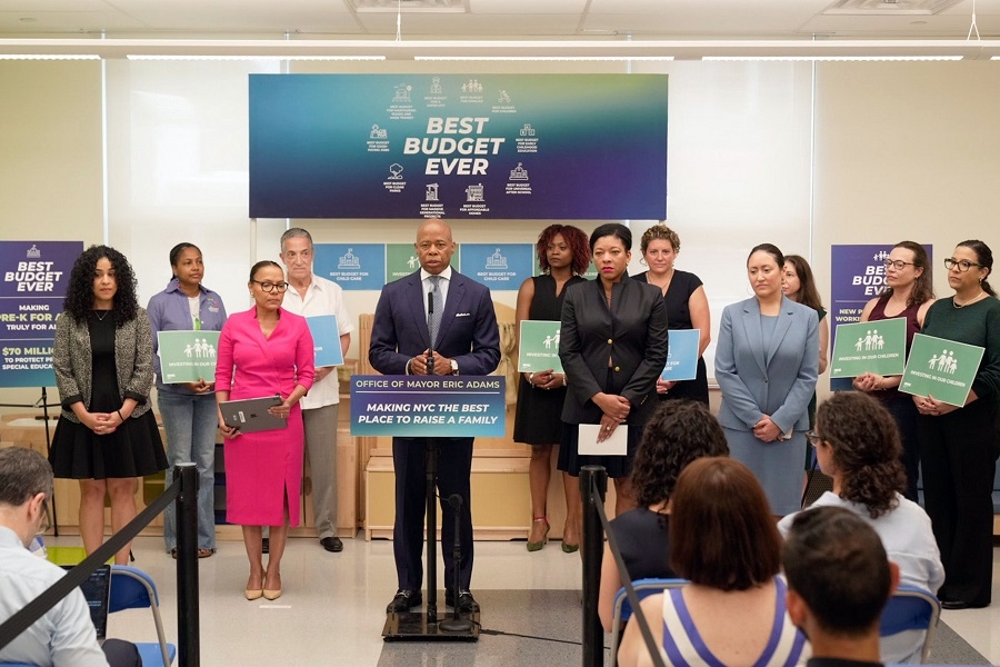 Mayor Adams Announce