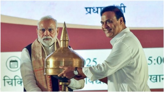 PM Modi Slams Congress At Assam Rally: 'Wounds Inflicted By Nehru On Northeast Yet To Heal'