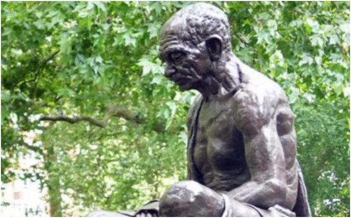 Gandhi Statue In London Vandalised