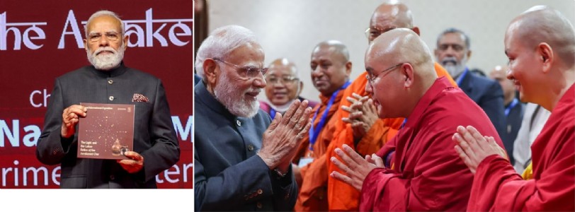 PM inaugurates Grand International Exposition of Sacred Piprahwa Relics related to Bhagwan Buddha