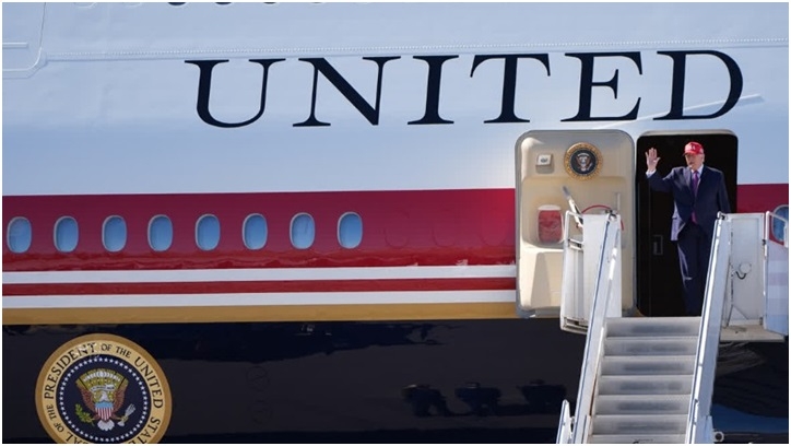 Trump Touts New Air Force One Defends Accepting Qatari 747 Gift As He Campaigns For GOP
