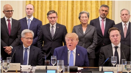 Trump Says Top Tech Firms Have Signed Accord To 'Self-Police' AI Development
