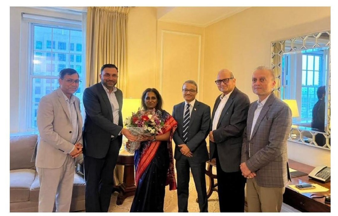Indian-American Leaders Meet MEA Secretary in New York