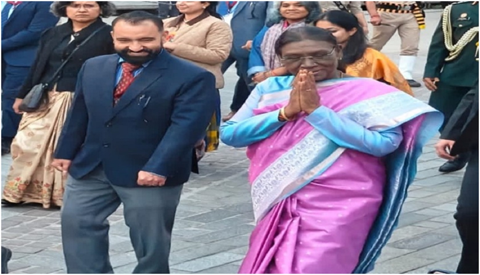 President Droupadi Murmu Visits Historic Hidimba Temple In Manali