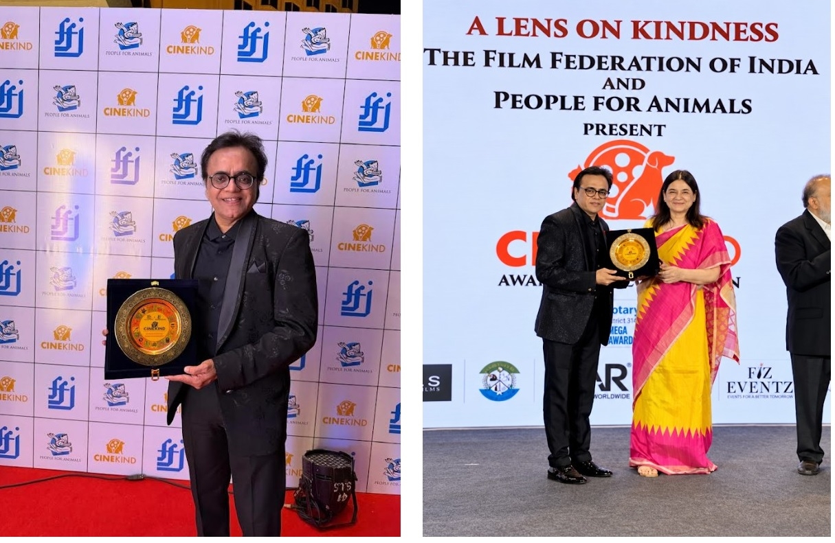 Prestigious CineKind Award by Smt Maneka Gandhi
