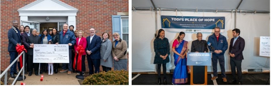PARAM COMMENDS THE GRAND OPENINGOF TODI’S PLACE OF HOPE IN LANSDALE