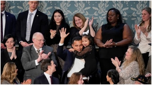 Trump Honours Girl Injured In Crash By Illegal Indian Truck Driver