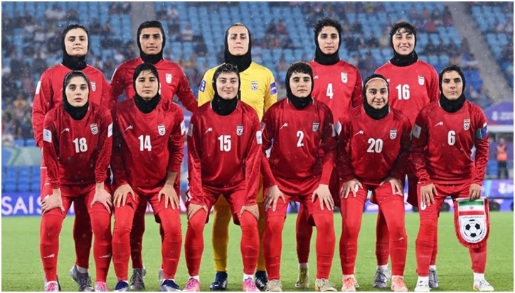 Iran Womens Soccer Team Returns 