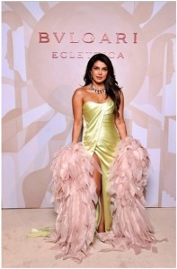 Priyanka Chopra Brought Together Summery Pastel Drama And High-End Sparkle In Milan With Her Red Carpet Look