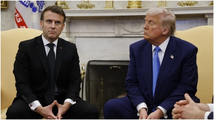 Frances Macron Says Urged Trump Iran President To Restart Talks