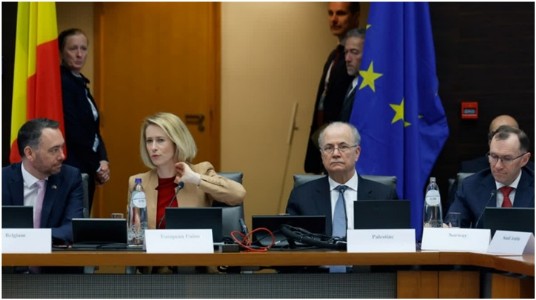 EU Hosts Palestinian Leader In Conference About Security And Peace In Gaza And The West Bank