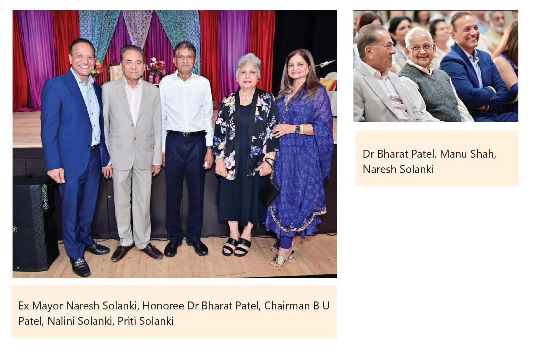 In Los Angeles Dr Bharat Patel was awarded with a Lifetime Achievement awards