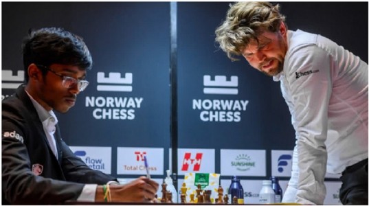 Norway Chess 2026: Praggnanandhaa Stuns Magnus Carlsen; Divya Deshmukh Scripts Another Win In Round 3