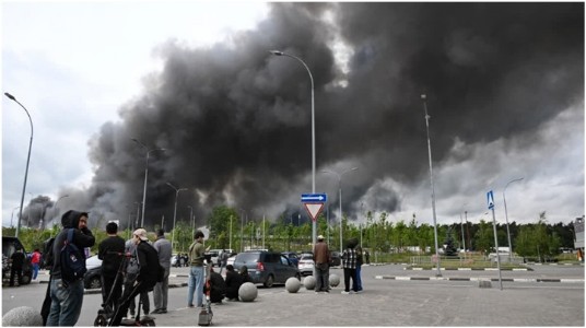 Ukraine Sets Moscow Refinery Ablaze In Biggest Attack In Years