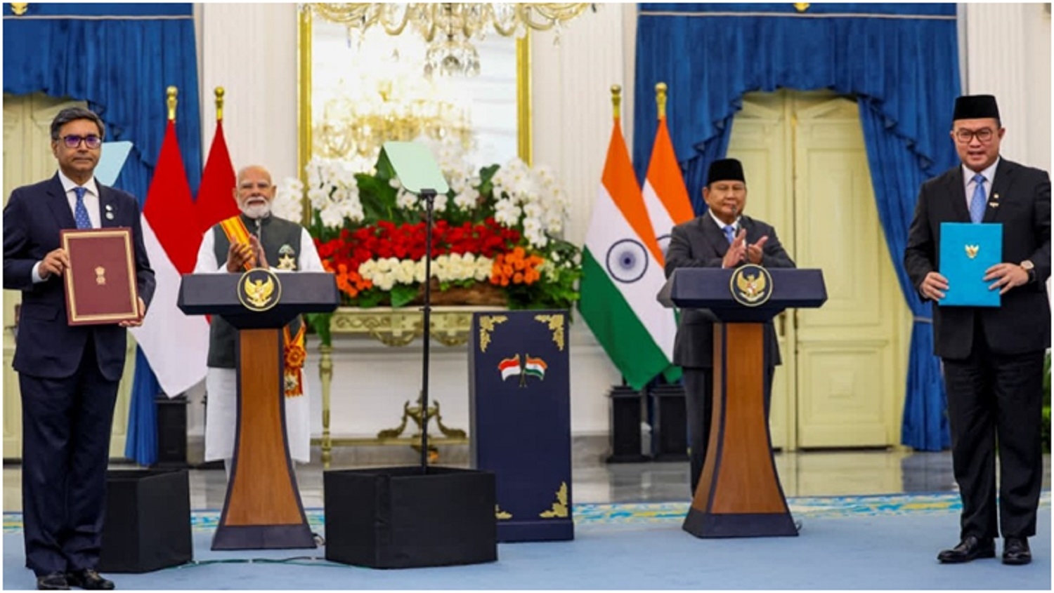 New Golden Chapter India Indonesia Ink EC MoU 