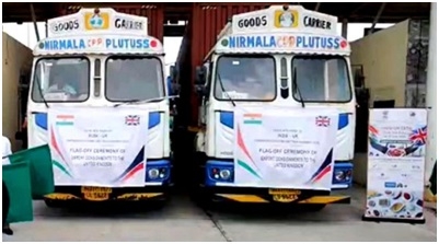 India-UK Trade Pact First Consignments Flagged