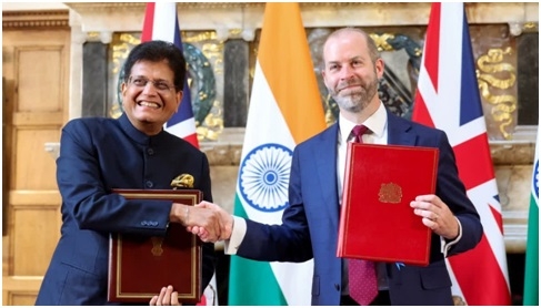 India-UK Trade Pact Takes Effect Boosts Exports