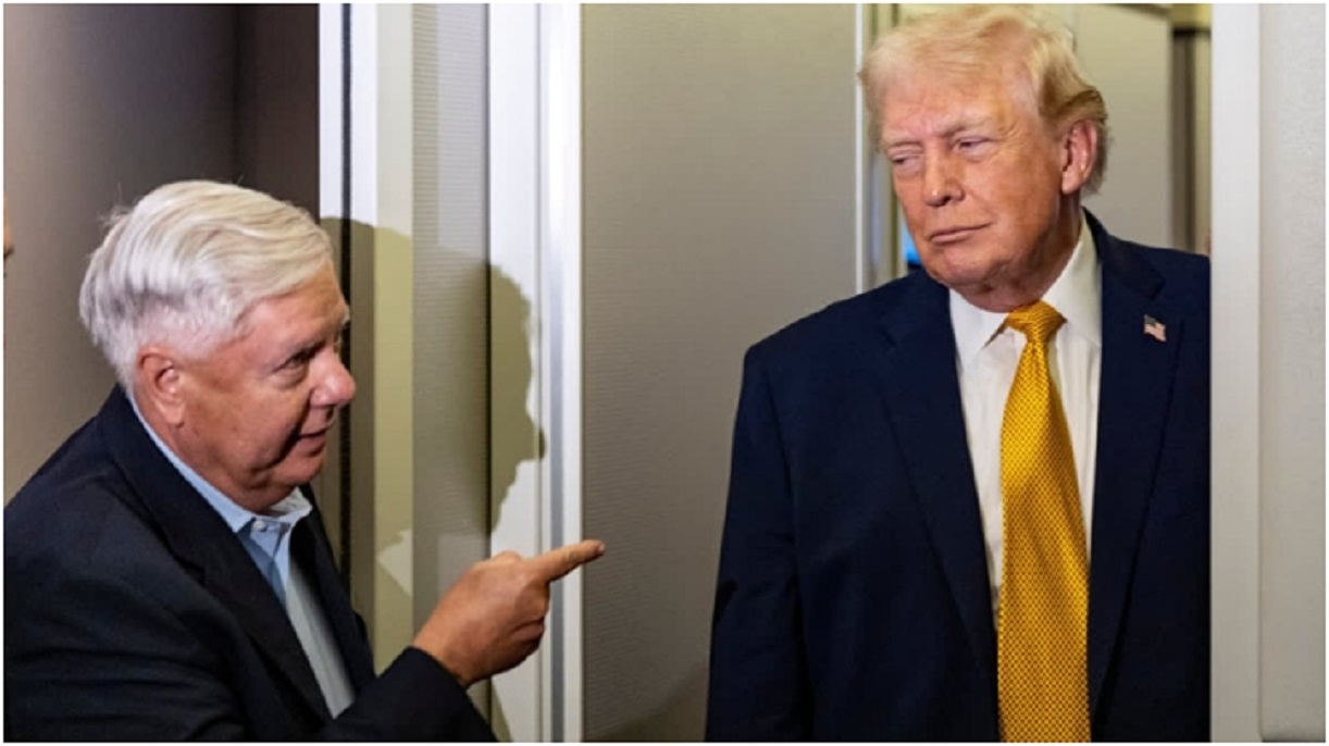 Lindsey Graham Trump Close 