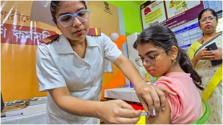 Over 52 Lakh Girls Receive Free HPV Vaccine Under Nationwide 