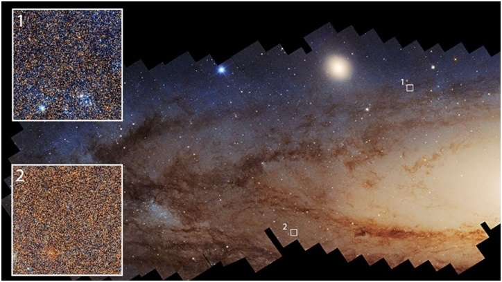 Hubble Data Reveals Sharp Slowdown In Star Formation Across Andromeda Galaxy