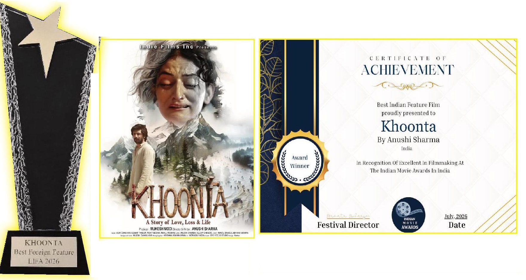 FROM CANNES TO LONDON TO KOLKATA KHOONTA 