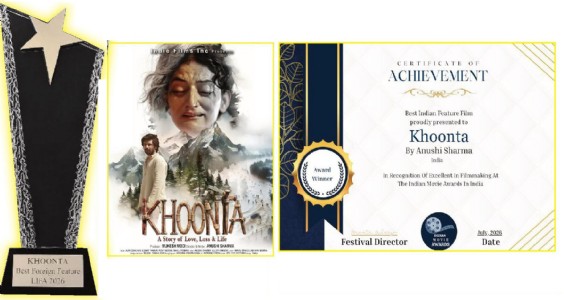 FROM CANNES TO LONDON TO KOLKATA: ‘KHOONTA’ CONTINUES ITS WINNING JOURNEY WITH BEST INDIAN FEATURE FILM AWARD