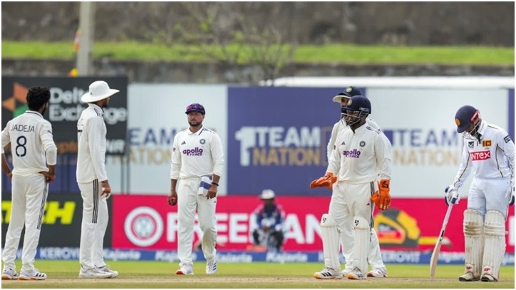 Suthars 10-Wicket Match Haul Leads Indias 165-Run Demolition Of Sri Lanka In 1st Test