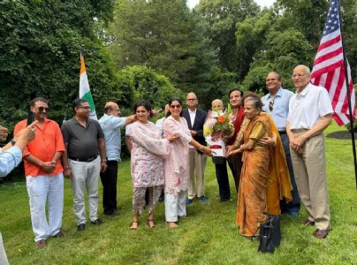 RANA Celebrates RANA Day & India’s Independence Day; Honors Dr. Samin K. Sharma