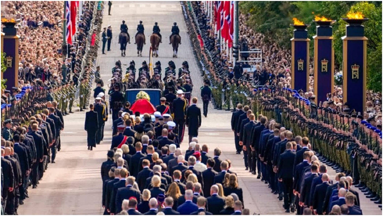 Norway Bids Final Farewell To King Harald V As His