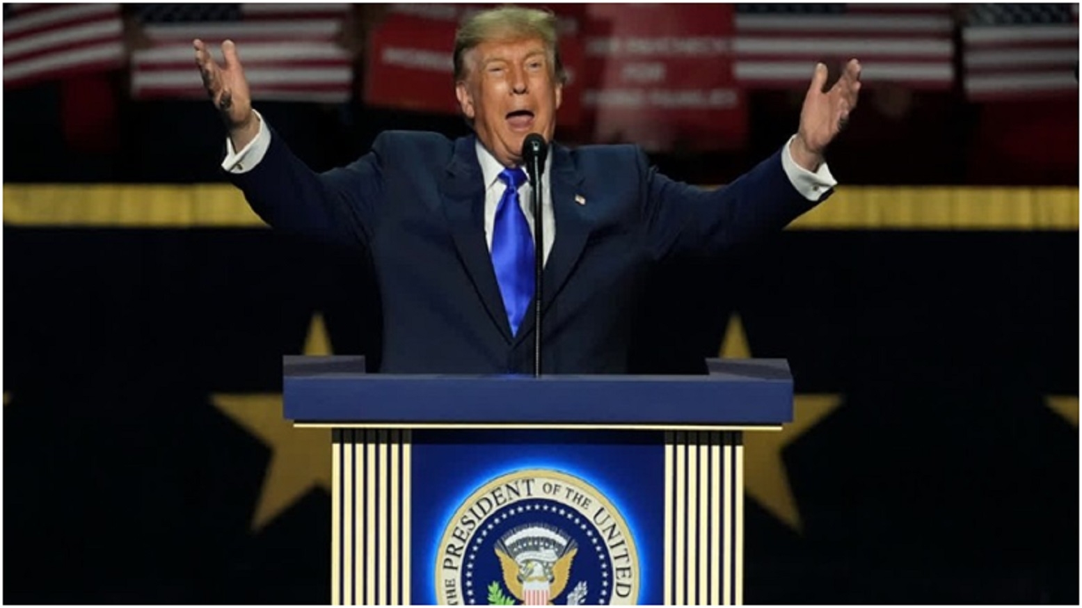 Trump Defends Iran War Slams Democrats