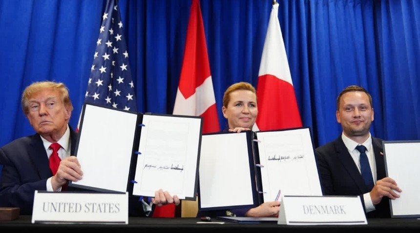 Trump Signs US-Denmark-Greenland Agreement